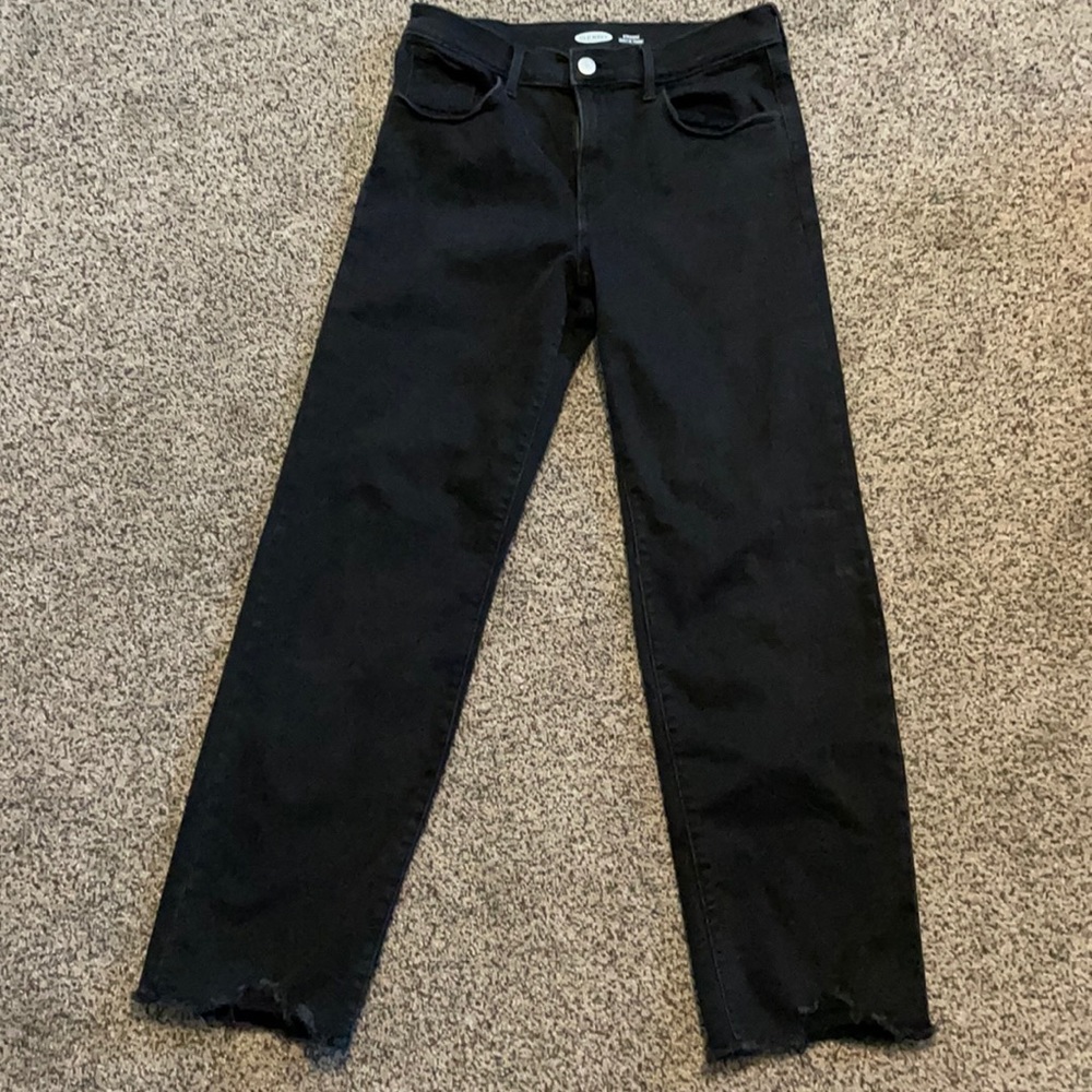 Old navy straight jeans